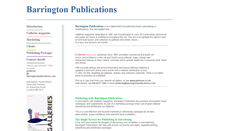 Desktop Screenshot of barringtonpublications.com